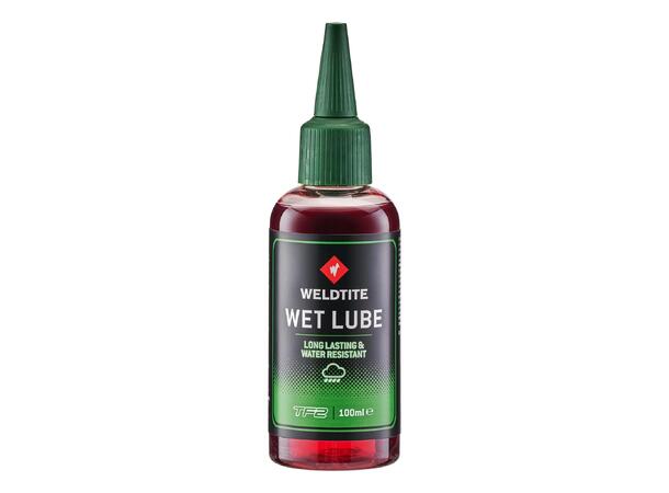 Weldtite Wet Lube, 100 ml Sykkelolje for våte og sølet forhold 