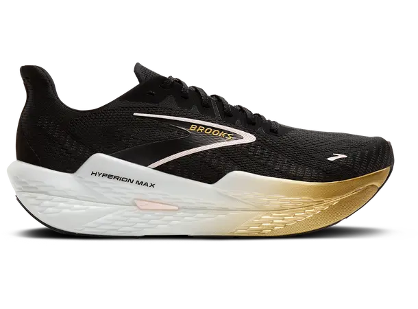 Brooks Hyperion Max 2 Men Black/gold/pink, responsiv supertrainer 