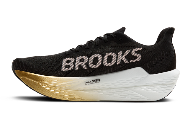 Brooks Hyperion Max 2 Men Black/gold/pink, responsiv supertrainer