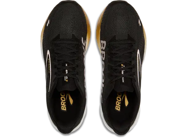 Brooks Hyperion Max 2 Men Black/gold/pink, responsiv supertrainer 