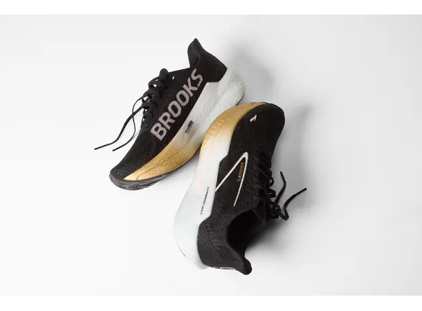 Brooks Hyperion Max 2 Men Black/gold/pink, responsiv supertrainer 