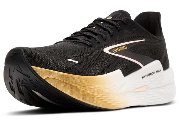 Brooks Hyperion Max 2 Men Black/gold/pink, responsiv supertrainer 