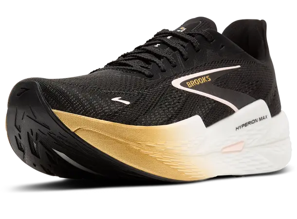 Brooks Hyperion Max 2 Men Black/gold/pink, responsiv supertrainer 