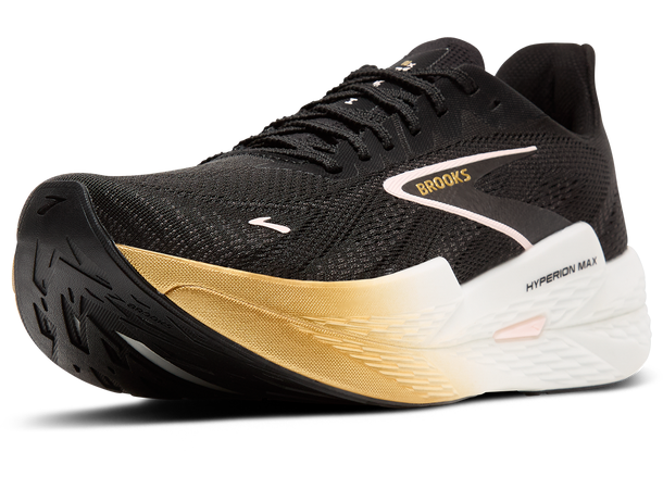 Brooks Hyperion Max 2 Men Black/gold/pink, responsiv supertrainer