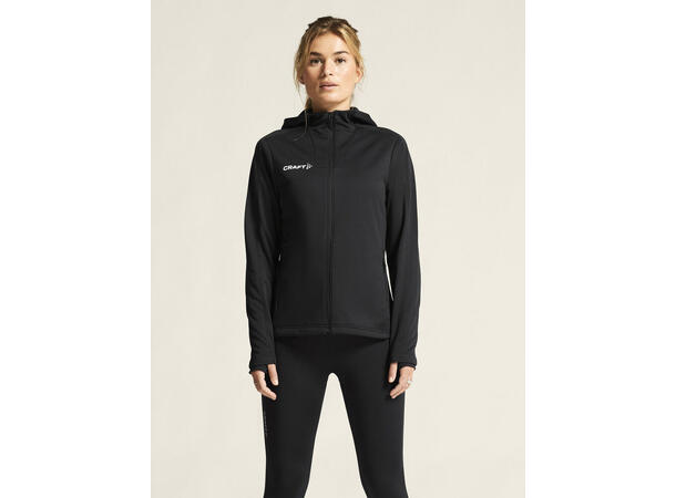 Evolve 2.0 Brushed Hood Jacket W Black