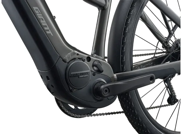 Giant Explore E+ LTD STA Stealth Chome SyncDrive Sport2, 75 Nm, 625Wh, elsykkel 