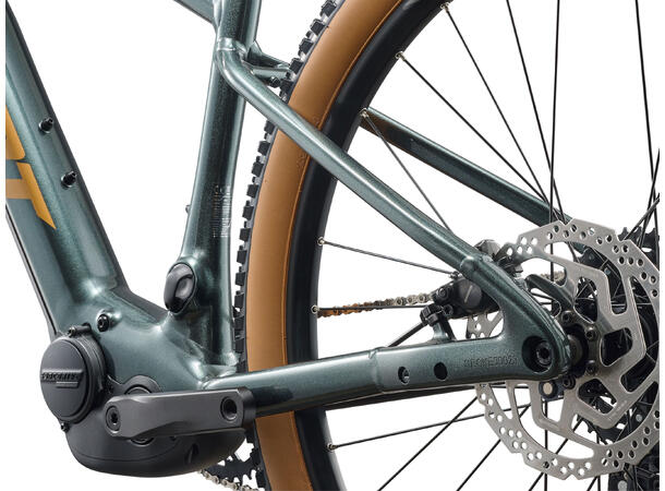Giant Talon E+ L Asphalt Green SyncDrive Sport2, 75 Nm, 430Wh, elsykkel 