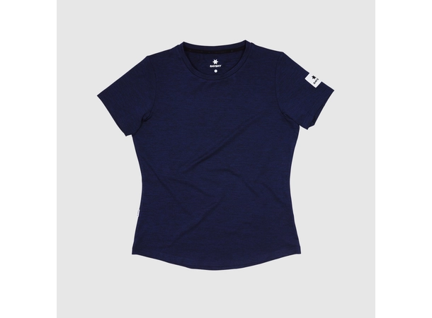 SAYSKY W Clean Pace T-Shirt Marineblå løpe t-skjorte for kvinner 
