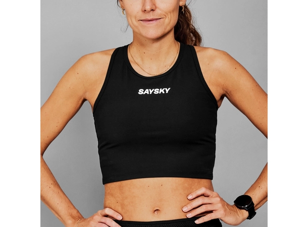 SAYSKY W Flow Race Crop Top Crop top og en integrert sports-BH 