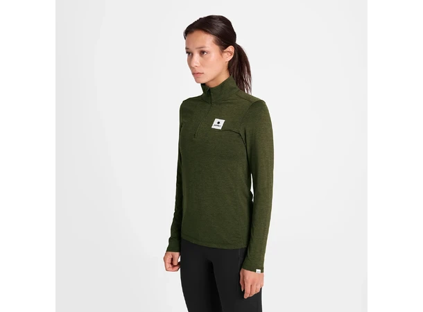 SAYSKY W Pace 1/2 zip LS Pustende og hurtigtørkende long sleeve 