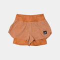 SAYSKY W Reflective Pace 2 in1 Shorts 3" Oransj 2 in1 shorts med refleksdetaljer