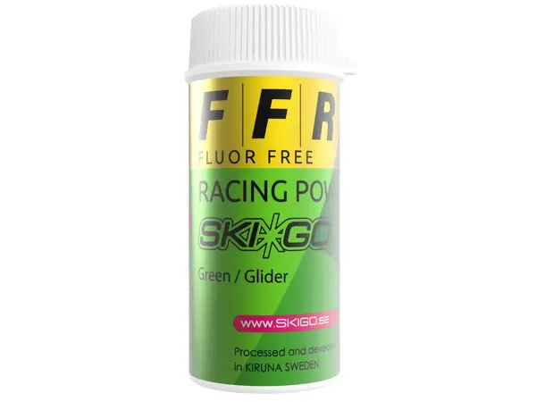 Skigo FFR Green Pulver | -7/-20 Racingprodukt for kald fin og ny snø 