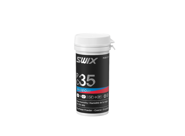 Swix PC35 WC Powder Coarse Mid | -10/+2 Toppfinishpulver, middels tørr, omdannet