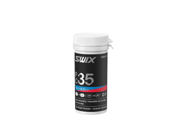 Swix PC35 WC Powder Coarse Mid | -10/+2 Toppfinishpulver, middels tørr, omdannet 