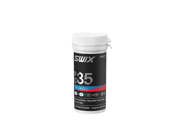 Swix PC35 WC Powder Coarse Mid | -10/+2 Toppfinishpulver, middels tørr, omdannet 