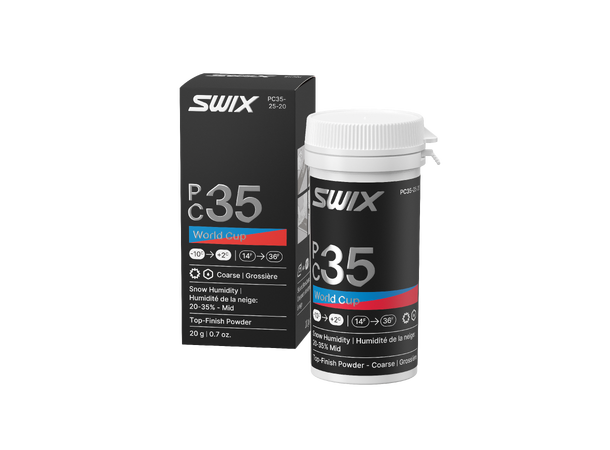 Swix PC35 WC Powder Coarse Mid | -10/+2 Toppfinishpulver, middels tørr, omdannet 