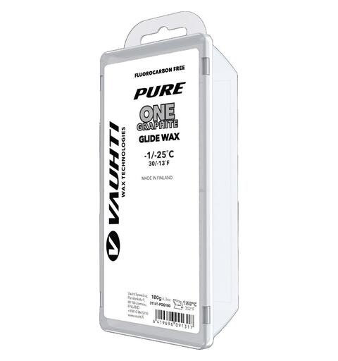 Vauhti Pure One Graphite | -1/-25 Slitesterk glider for kalde forhold