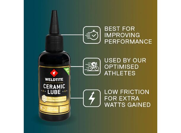 Weldtite Ceramic Lube, 100 ml Smøremiddel for elitekonkurranser 