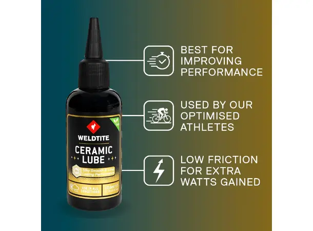 Weldtite Ceramic Lube, 100 ml Smøremiddel for elitekonkurranser 