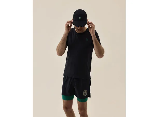 YMR Track Club Stadion Mens 2in1 Shorts Lett og fleksibel 2 i 1 shorts 
