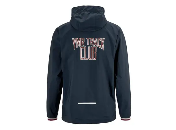 YMR Track Club Änggården Windbreaker Vind og vandavvisende løpejakke for menn 