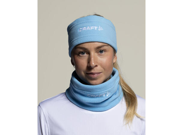 Craft Fleecehals Sky Blue Varm og god fleechals