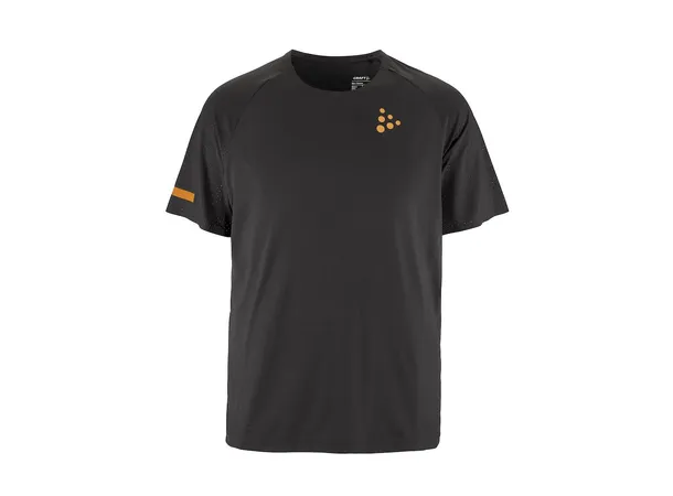 Craft PRO Hypervent Tee 2 M Slate Lett og ventilerende løpe-t-skjorte 