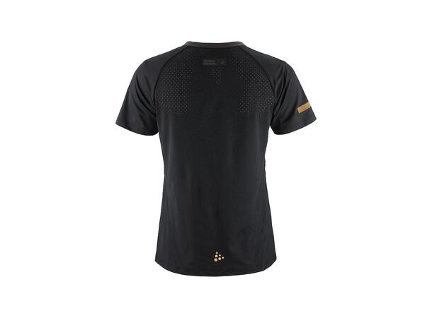 Craft PRO Hypervent Tee 2 Wmn Black Lett løpe-t-skjorte til dame 