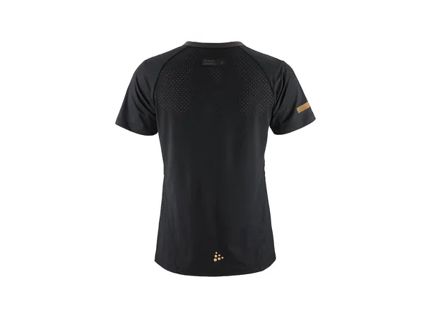 Craft PRO Hypervent Tee 2 Wmn Black Lett løpe-t-skjorte til dame 