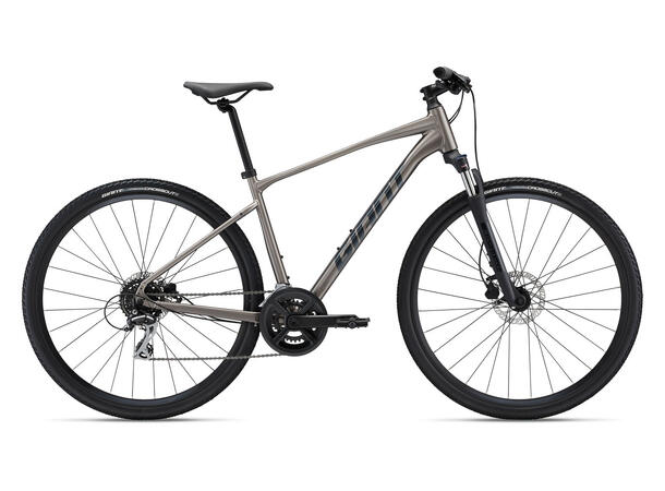 Giant Roam 3 Disc Hybridsykkel Shimano 2x8gir, Metal