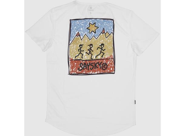 SAYSKY Logo Flow T-skjorte Lett, teknisk løpetskjorte