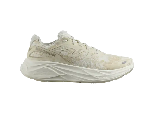 Salomon Aero Glide 2 W Løpesko Vanilla/White, maksdempet løpesko 
