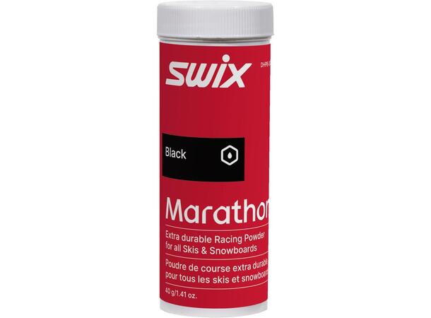 Swix DHPB-25-25 Marathon Black Pulver Pulvervariant med svart additiv