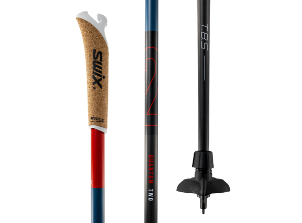 Swix Quantum Q2 Skistav 135cm Konkurransestav med TBS og TCS