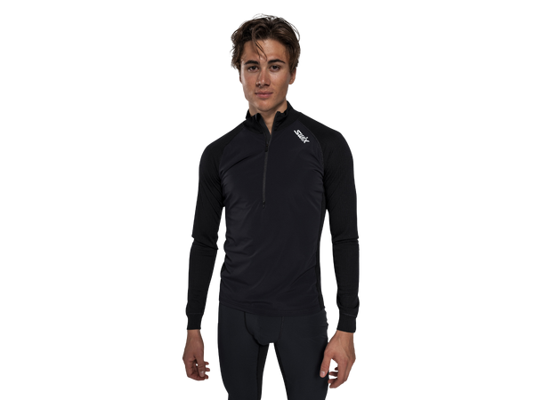Swix RaceX Classic Wind Half Zip M Et hybrid baselayer vindfulle dager