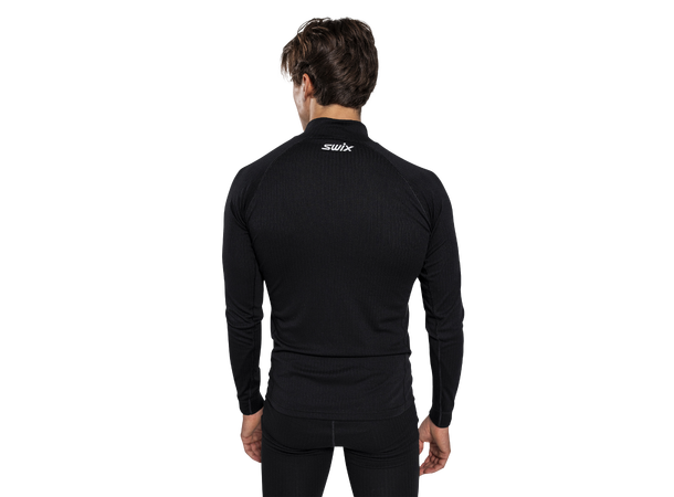Swix RaceX Classic Wind Half Zip M Et hybrid baselayer vindfulle dager 