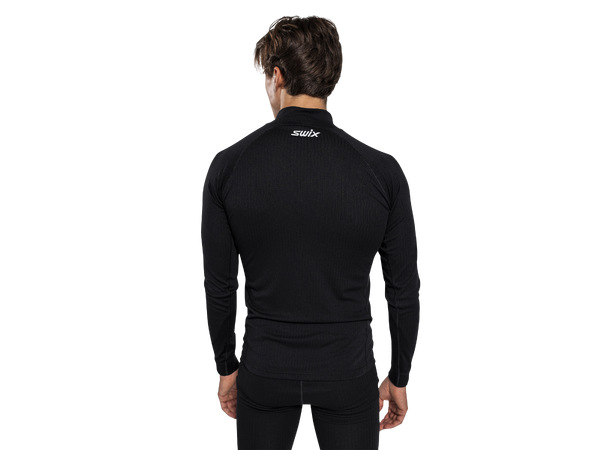 Swix RaceX Classic Wind Half Zip M Et hybrid baselayer vindfulle dager
