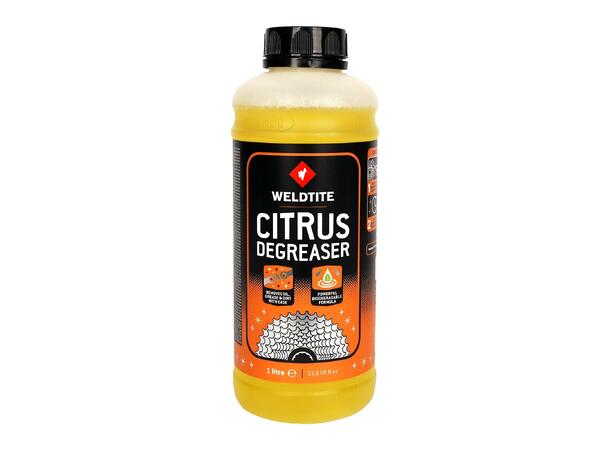 Weldtite Citrus Degreaser, 1000ml Effektiv sitrusrens for drivverk og kjed 