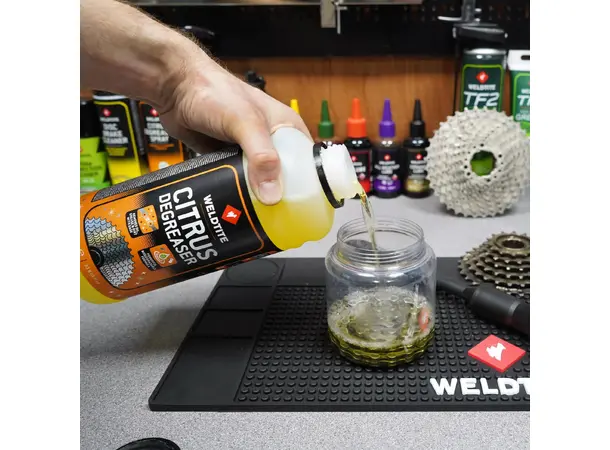 Weldtite Citrus Degreaser, 1000ml Effektiv sitrusrens for drivverk og kjed 