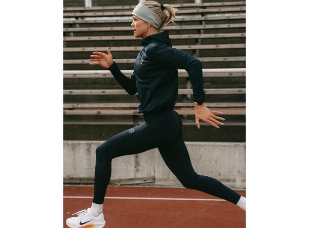 YMR Track Club Båstad Ladies Tights Funksjonell, marineblå tights til dame