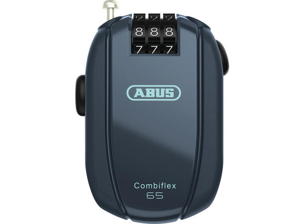 Abus Vaierlås Combiflex StopOver 65 enkel kodelås m wire.