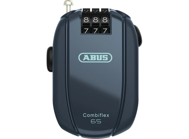 Abus Vaierlås Combiflex StopOver 65 enkel kodelås m wire. 