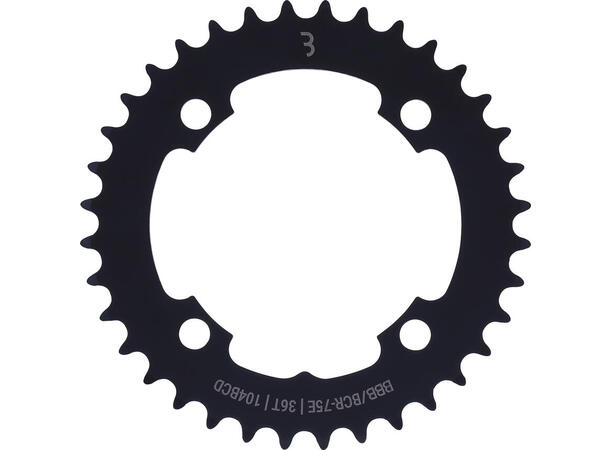 BBB Bosch E-BikeGear BCR-75E Krankdrev 36T, 104BCD/4-arm, 1/2x3/32"
