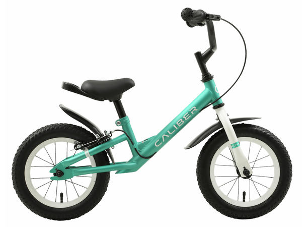 Caliber Kicker Sparkesykkel 12" White/Green 