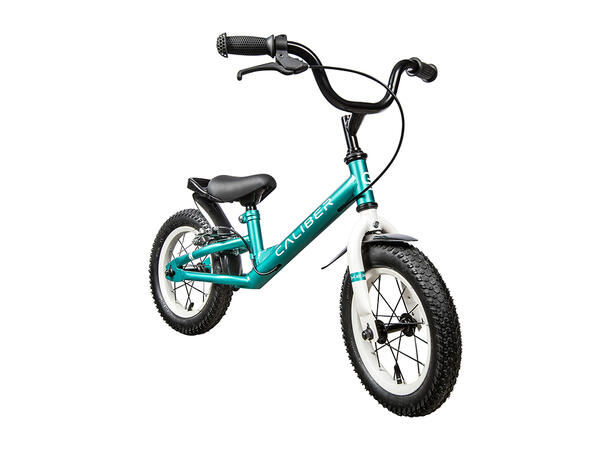 Caliber Kicker Sparkesykkel 12" White/Green 