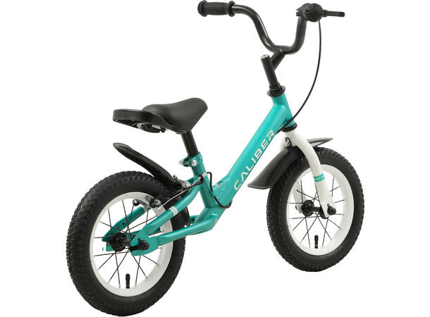 Caliber Kicker Sparkesykkel 12" White/Green 