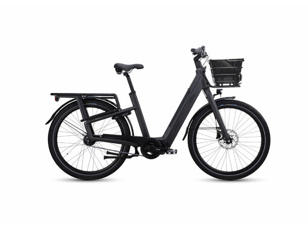 DBS Fossekall B5.1 Elsykkel Unisex 47cm Shimano E6110, 504wh, Black asphalt