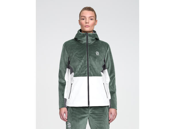 Dæhlie Jacket Boulder Wmn XS Stilfull langrennsjakke, Dark forest