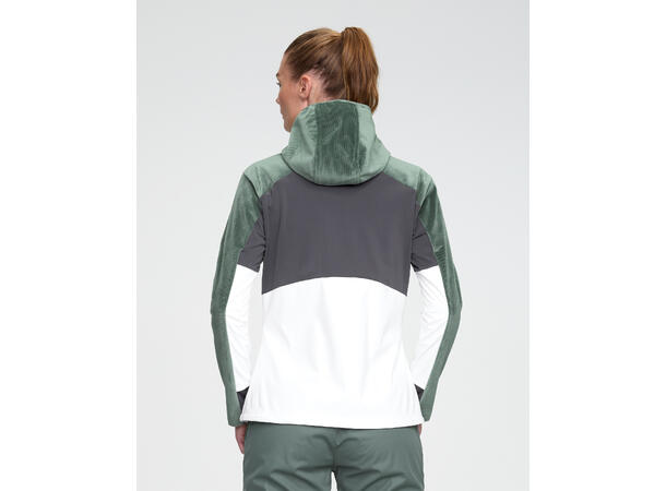 Dæhlie Jacket Boulder Wmn XS Stilfull langrennsjakke, Dark forest