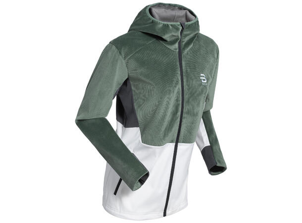 Dæhlie Jacket Boulder Wmn XS Stilfull langrennsjakke, Dark forest
